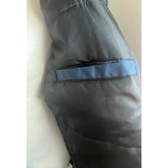 Vans The Men’s Westmark MTE Blue Hooded Pockets Zip Up and Snap Parka Jacket M - Picture 9 of 16